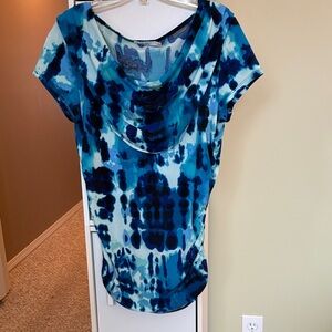 Ricki's Blue Tie-Dye Short Sleeve Tee